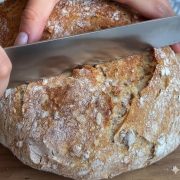 Pâine Integrală Fără Frământare