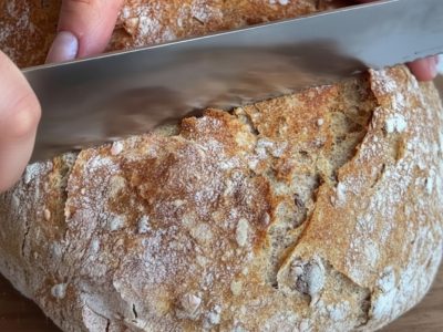 Pâine Integrală Fără Frământare