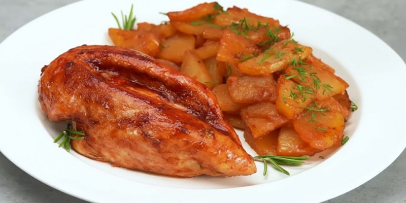 Pechuga de Pollo con Patatas