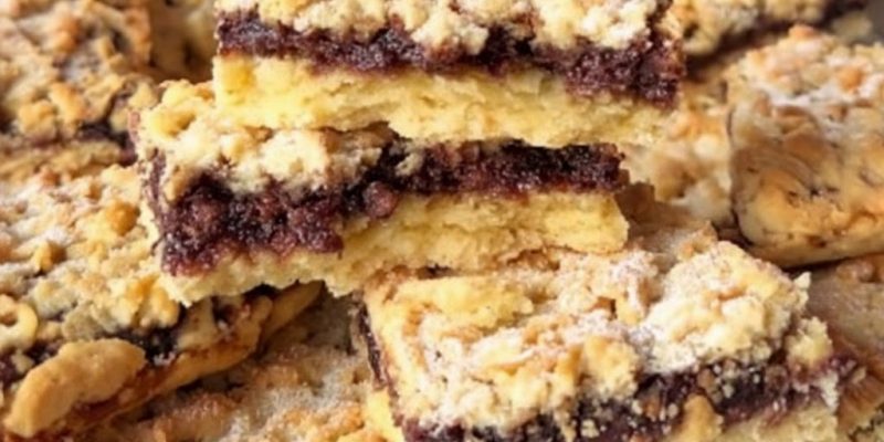 Prăjitură cu Aluat Răzuit și Gem de Prune