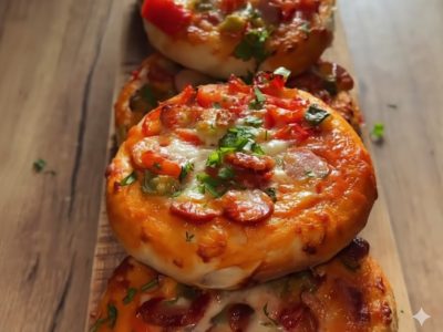 Rețetă Pizza Brioșă