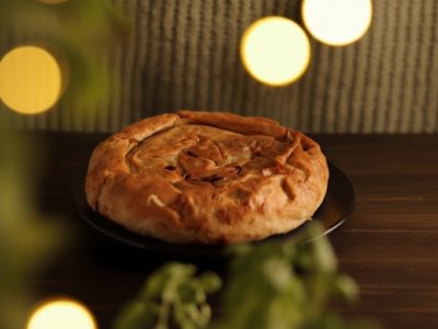 Plăcintă de Post cu Cartof Crud