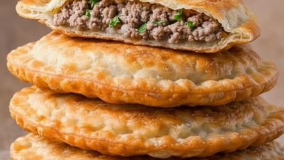 Chebureki cu Carne: Secretul unui Aluat Perfect și Crocant
