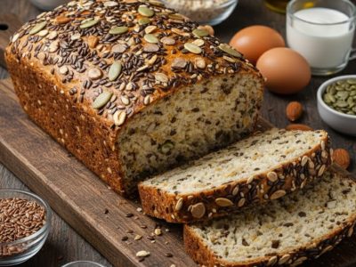 Pâine sănătoasă cu cereale: Rețeta ideală chiar și pentru slăbit