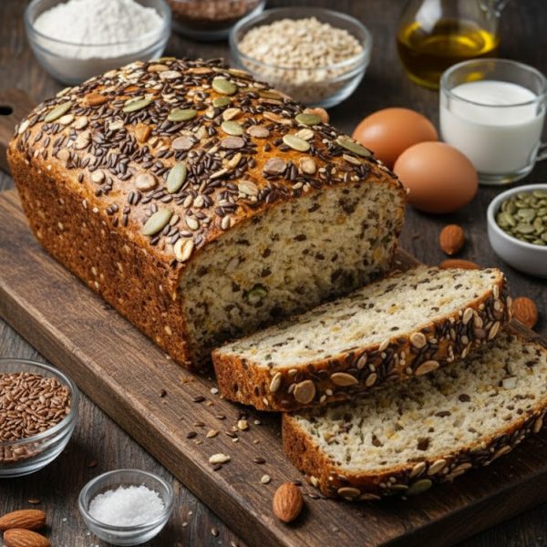 Pâine sănătoasă cu cereale: Rețeta ideală chiar și pentru slăbit