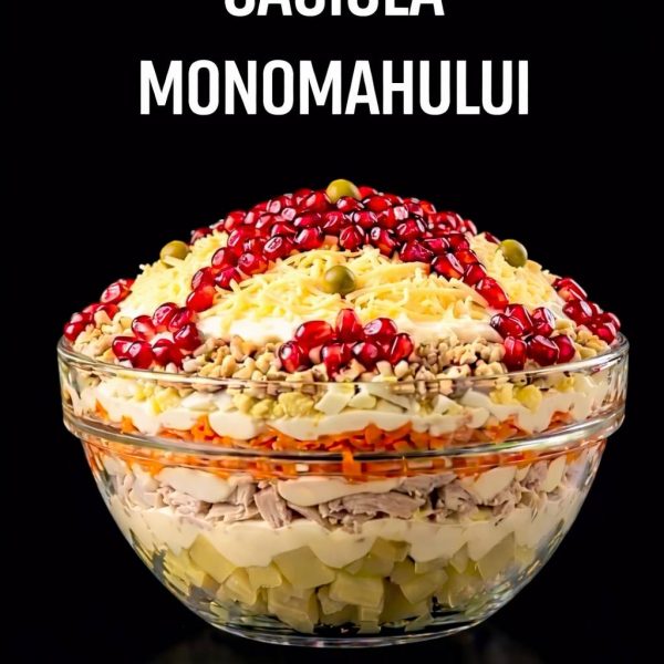 Salata „Căciula Monomahului”: O explozie de culori și arome