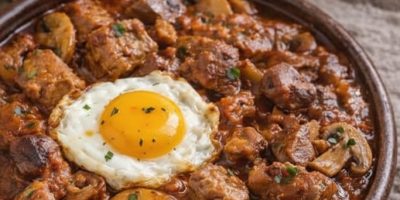 Tochitură Moldovenească: Un Răsfăț Tradițional cu Carne și Ciuperci