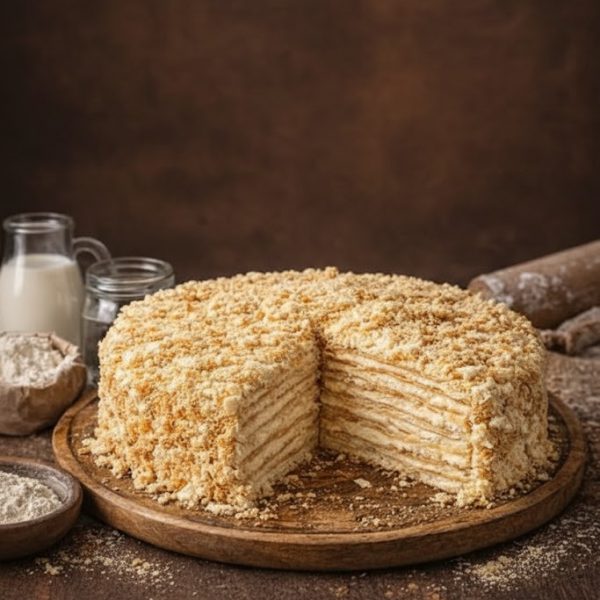 Tort „Napoleon”: Cel mai autentic gust de casă