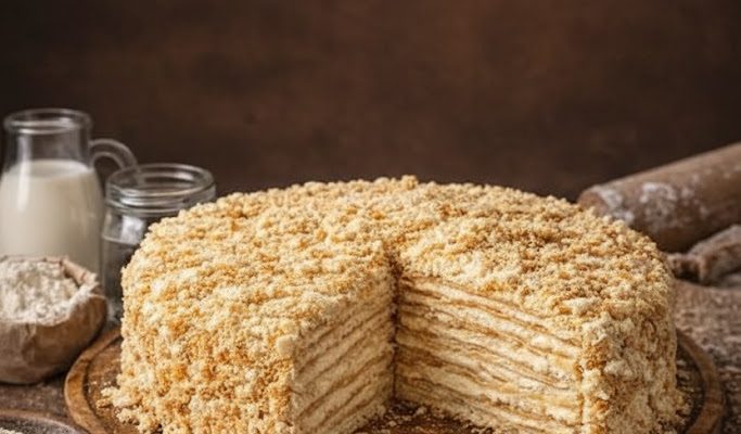 Tort „Napoleon”: Cel mai autentic gust de casă